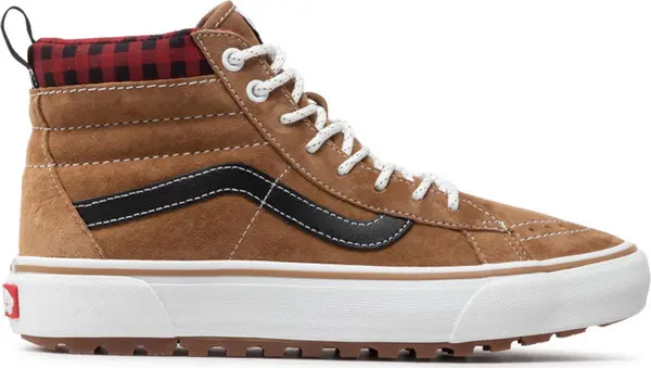 Vans Vans SK8-HI MTE-1 Plaid Brown Мъже - Спортни обувки Vans - Кафяв - VN0A5HZYY49-4 - Size: 4