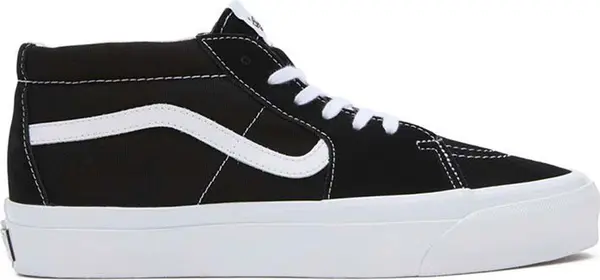 Vans Vans Sk8-Mid Reissue 83 LX Black White Мъже - Спортни обувки Vans - Черен - VN000CQQBA2-9.5 - Size: 9.5