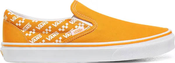 Vans Vans Ua Classic Slip-On (Logo Repeat)Cdumylwtrwht Unisex - Спортни обувки Vans - Оранжев - VN0A4U38WL3-4.5 - Size: 4.5