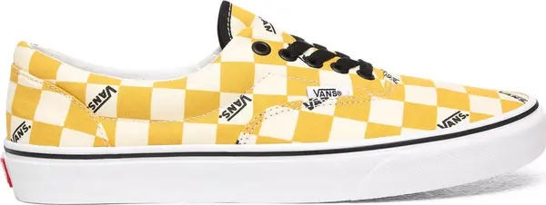 Vans Vans Ua Era (Big Check)Ylk Ylw/Tr Wht Unisex - Спортни обувки Vans - Оранжев - VN0A4U39WYT-10.5 - Size: 10.5