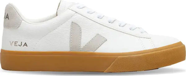 Veja Veja CAMPO CHROMEFREE LEATHER WHITE NATURAL Жени - Спортни обувки Veja - Бял - CP0503147A-5 - Size: 5