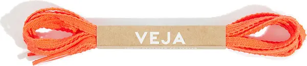 Veja Veja Laces Crante Rec Pol Orange-Fluo Unisex - Връзки за обувки Veja - Оранжев - LC3721151D-125cm - Size: 125cm