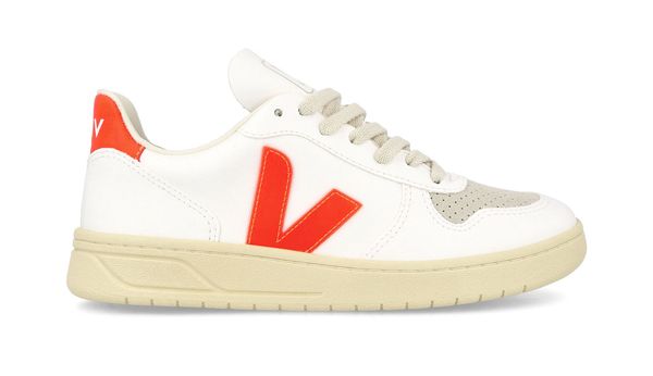 Veja Veja V-10 CWL WHITE ORANGE FLUO