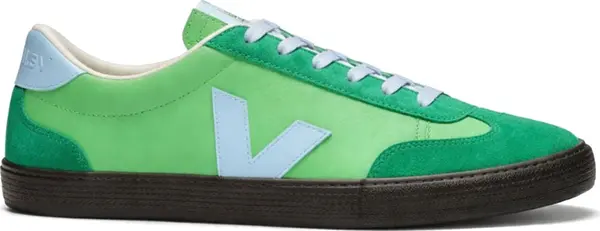 Veja Veja Volley O.T. Leather Leaf Steel Жени - Спортни обувки Veja - Зелен - VO2021414A-4 - Size: 4