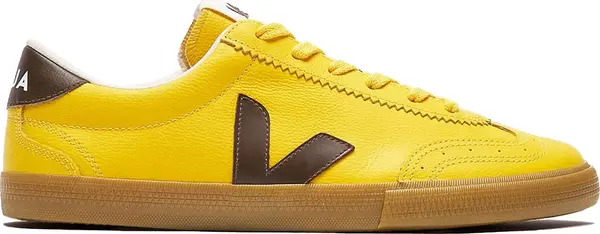 Veja Veja Volley O.T. Leather Sunshine Eagle Мъже - Спортни обувки Veja - Жълт - VO2021434B-8 - Size: 8