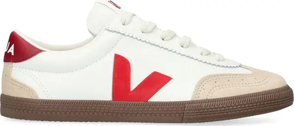 Veja Veja Volley O.T. Leather White Pek Bark Жени - Спортни обувки Veja - Бял - VO2003533A-7 - Size: 7