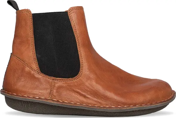 VIBAe VIBAe HELSINKI Leather Cognac Brown Unisex - Обувки VIBAe - Кафяв - HELRLCBC-11 - Size: 11