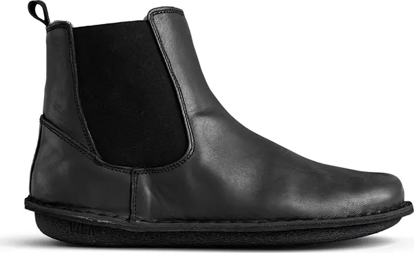 VIBAe VIBAe HELSINKI Leather Preto Black Shearling Unisex - Обувки VIBAe - Черен - HELRLPBSHB-9 - Size: 9