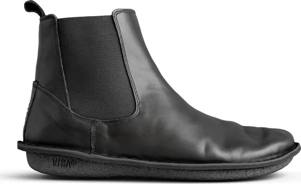 VIBAe VIBAe HELSINKI Leather Preto Black Unisex - Обувки VIBAe - Черен - HELRLPBB-6.0 - Size: 6.0