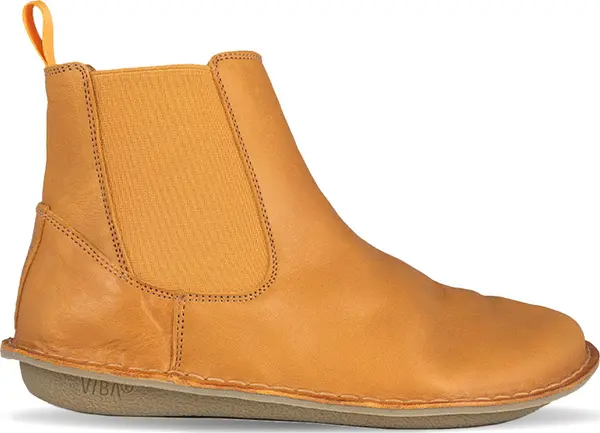 VIBAe VIBAe HELSINKI Leather Sunflower Yellow Unisex - Обувки VIBAe - Жълт - HELRLSY-5 - Size: 5