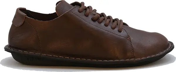 VIBAe VIBAe LISBOA Leather Cocoa Brown Unisex - Обувки VIBAe - Кафяв - LISRLCOBB-6 - Size: 6