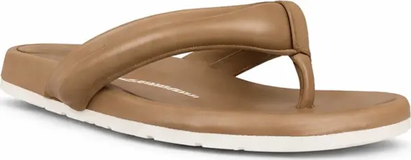 VIBAe VIBAe OSAKA Leather Cognac Brown Unisex - Сандали VIBAe - Кафяв - OSKRLCGBG-4 - Size: 4