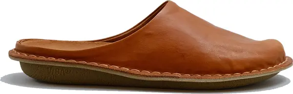 VIBAe VIBAe ROMA Leather Cognac Brown Unisex - Сандали VIBAe - Кафяв - ROMALCBG-8 - Size: 8