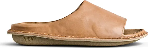 VIBAe VIBAe SAINT TROPEZ Leather Fawn Tan Unisex - Сандали VIBAe - Кафяв - STROPEZLFT-3 - Size: 3