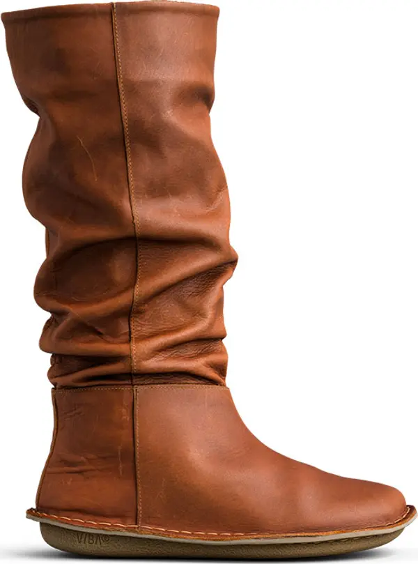 VIBAe VIBAe WOODSTOCK Leather Cognac Brown Жени - Обувки VIBAe - Кафяв - WSTOCKLCBG-4 - Size: 4