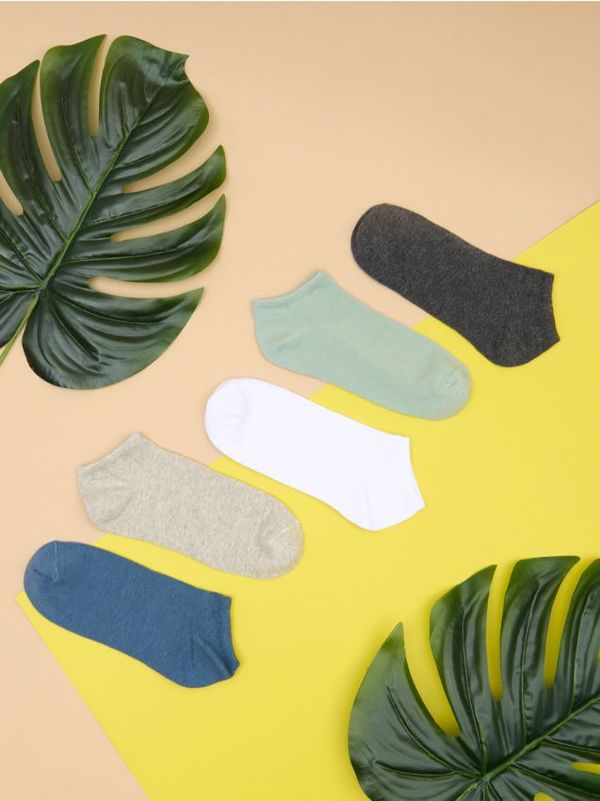 Sinsay Sinsay - 5 чифта чорапи за трениране - многоцветен