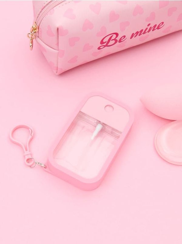 Sinsay Sinsay - Атомайзер за парфюм - пастелнорозово