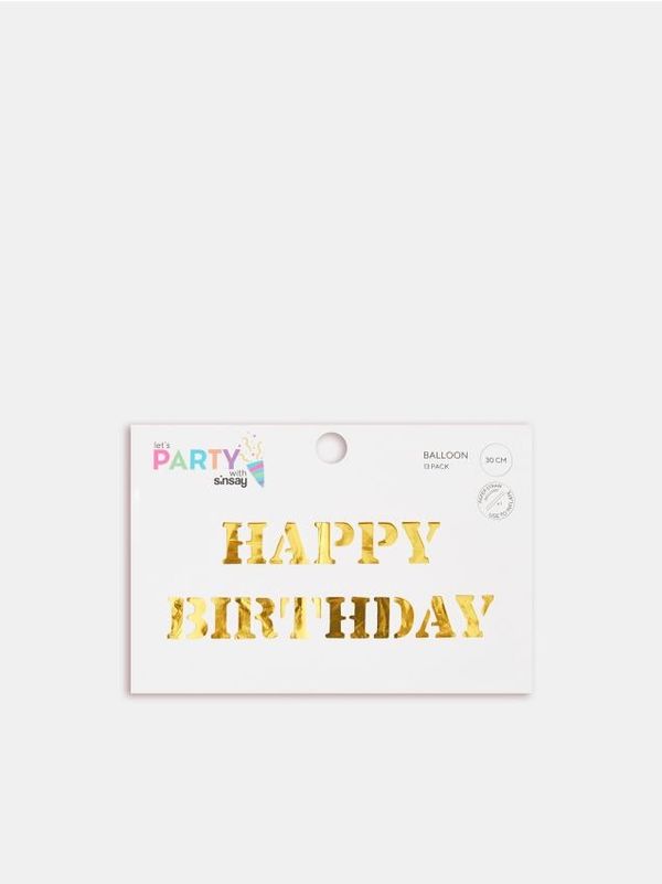 Sinsay Sinsay - BALLOON - златно