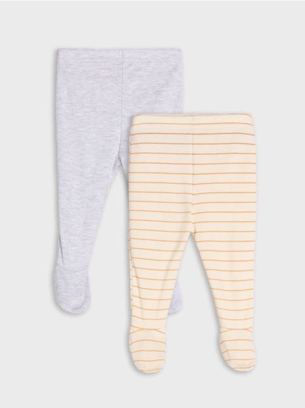 Sinsay Sinsay - Бебешки ританки, 2 броя - Светло сиво