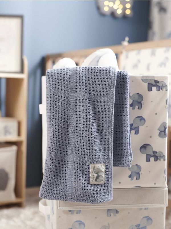 Sinsay Sinsay - Бебешко одеяло - светлосиньо