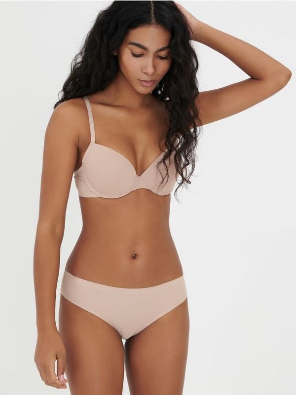 Sinsay Sinsay - Безшевни бикини, 2 броя - телесен цвят