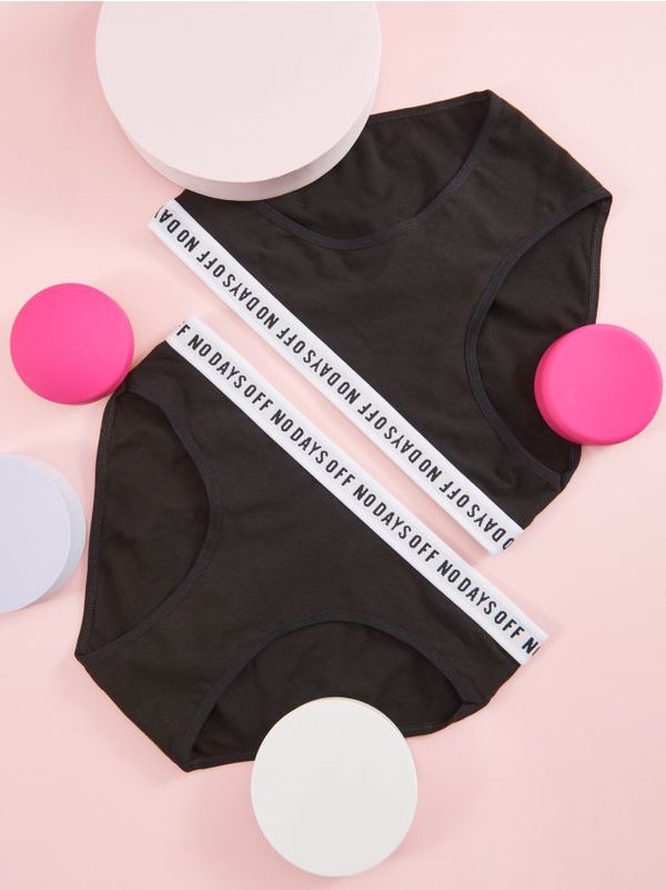 Sinsay Sinsay - Бикини, 2 броя - черeн