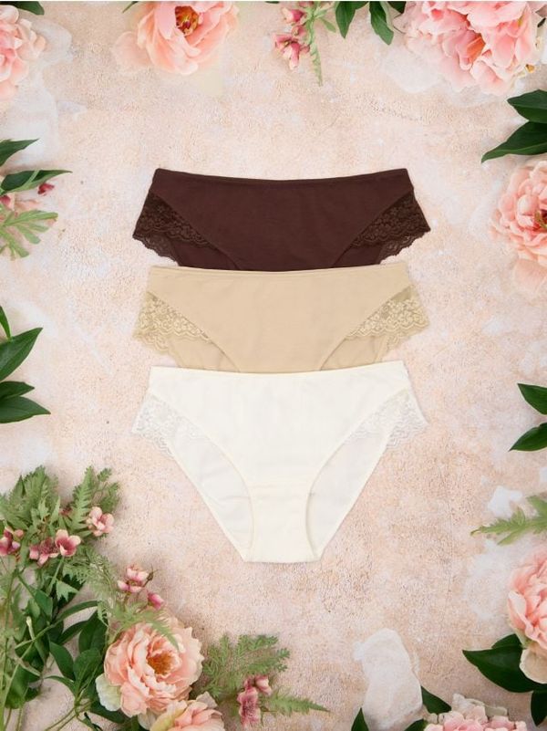 Sinsay Sinsay - Бикини, 3 броя - многоцветен