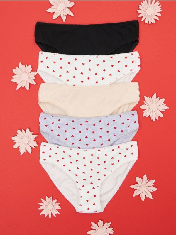 Sinsay Sinsay - Бикини, 5 броя - многоцветен