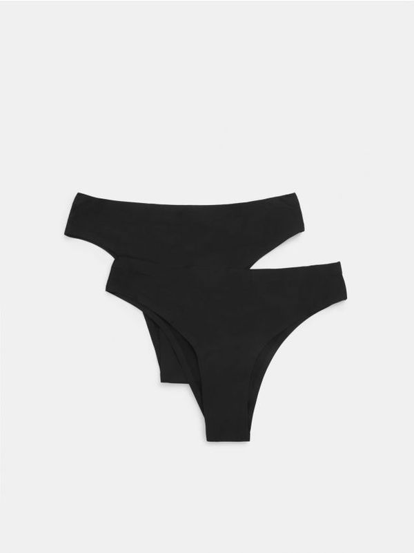 Sinsay Sinsay - Бикини бразилки, 2 броя - черeн