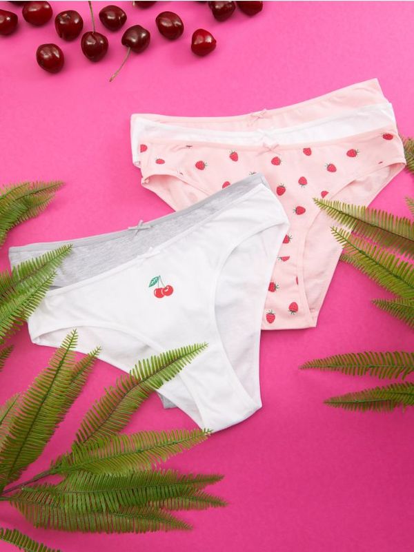 Sinsay Sinsay - Бикини бразилки, 5 броя - многоцветен