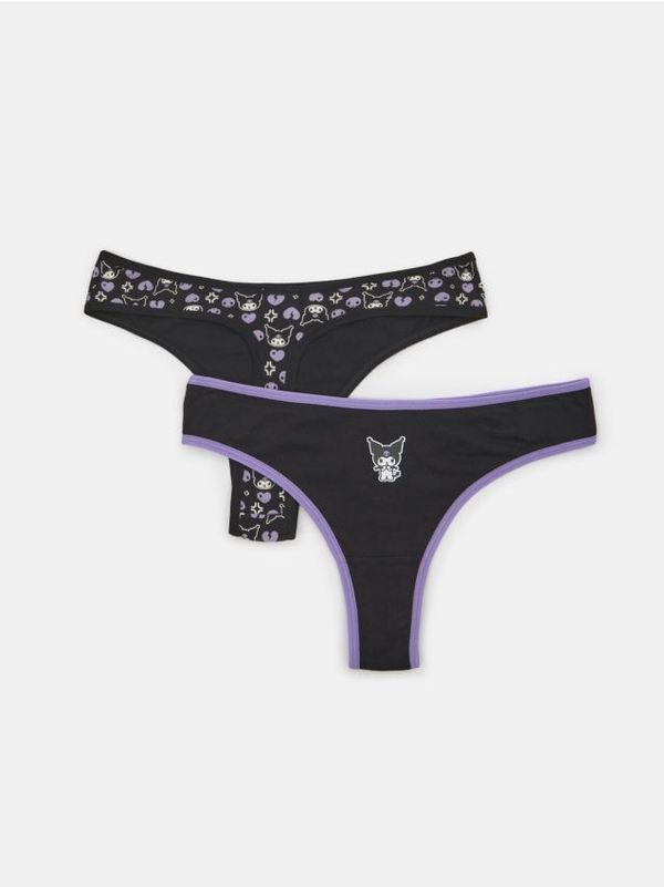 Sinsay Sinsay - Бикини стринг, 2 броя Kuromi - многоцветен