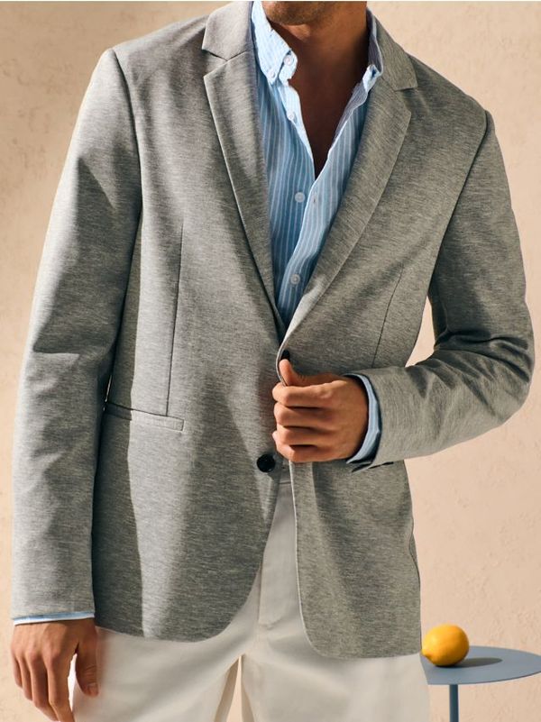 Sinsay Sinsay - Блейзър - Светло сиво