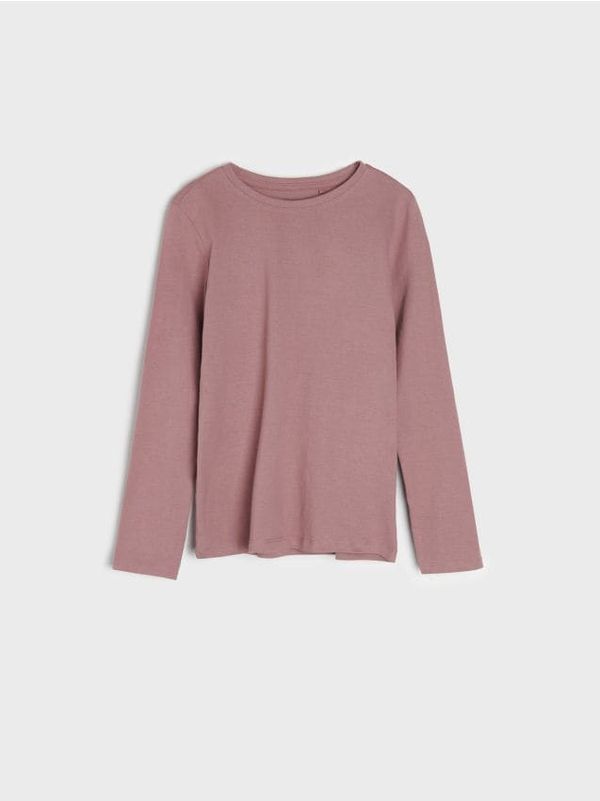 Sinsay Sinsay - Блуза с дълъг ръкав - лилав