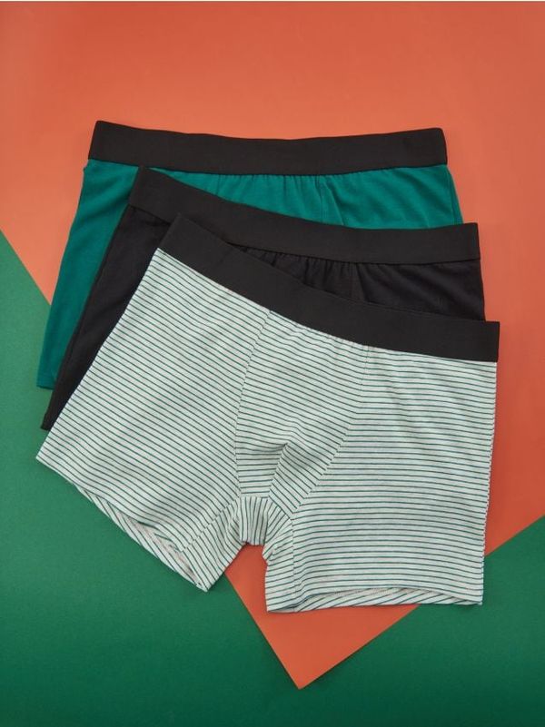 Sinsay Sinsay - Боксерки, 3 броя - зeлeн