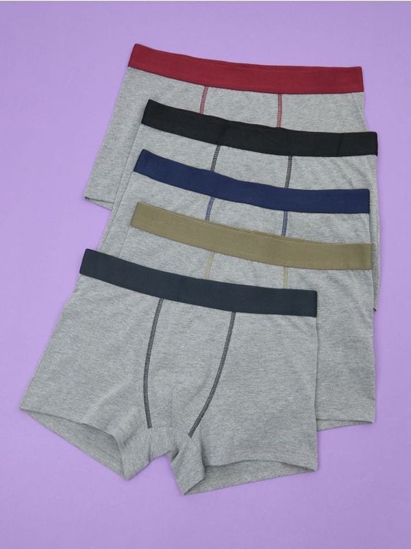 Sinsay Sinsay - Боксерки, 5 броя - многоцветен