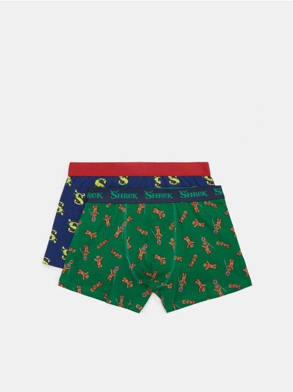 Sinsay Sinsay - Боксерки Shrek, 2 броя - нави