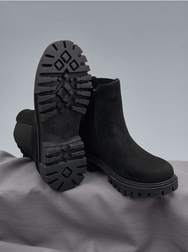 Sinsay Sinsay - Ботуши Челси - черeн