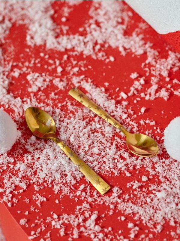 Sinsay Sinsay - Чаени лъжички 4 броя - златно