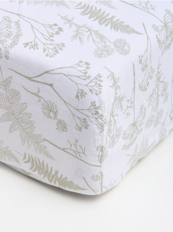 Sinsay Sinsay - Чаршаф с ластик - бледозелено