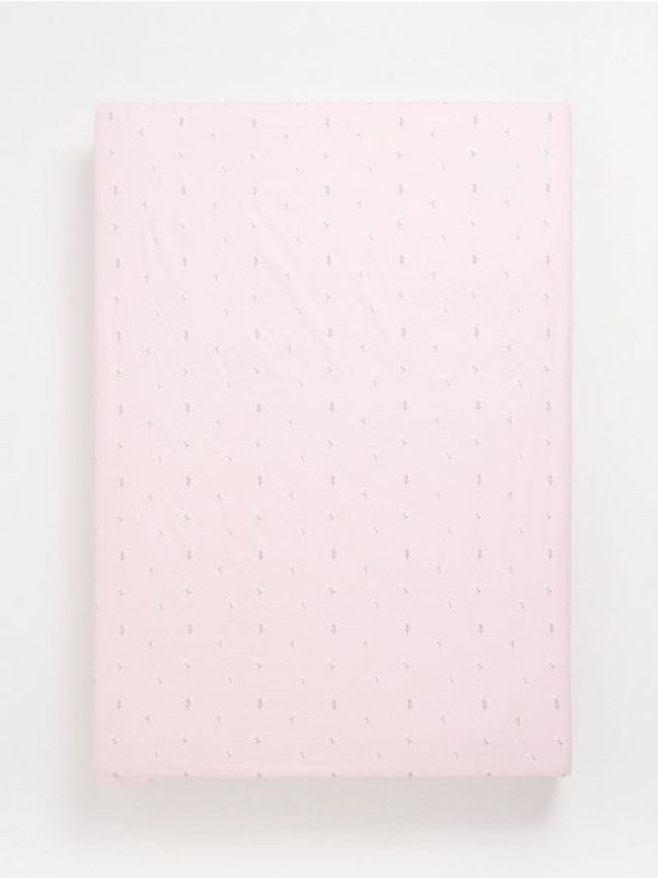 Sinsay Sinsay - Чаршаф с ластик - пастелнорозово