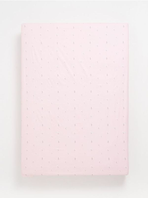 Sinsay Sinsay - Чаршаф с ластик - пастелнорозово