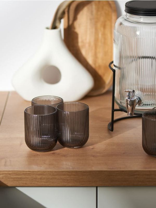 Sinsay Sinsay - Чаши, 4 броя - тъмносиво