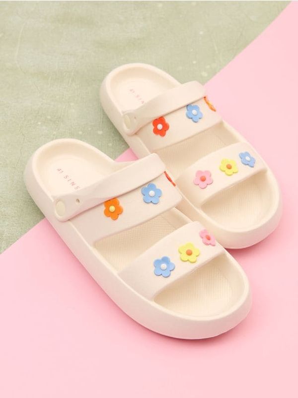 Sinsay Sinsay - Чехли - кремав