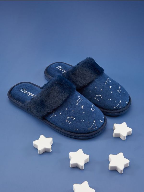 Sinsay Sinsay - Чехли с Козинка - нави