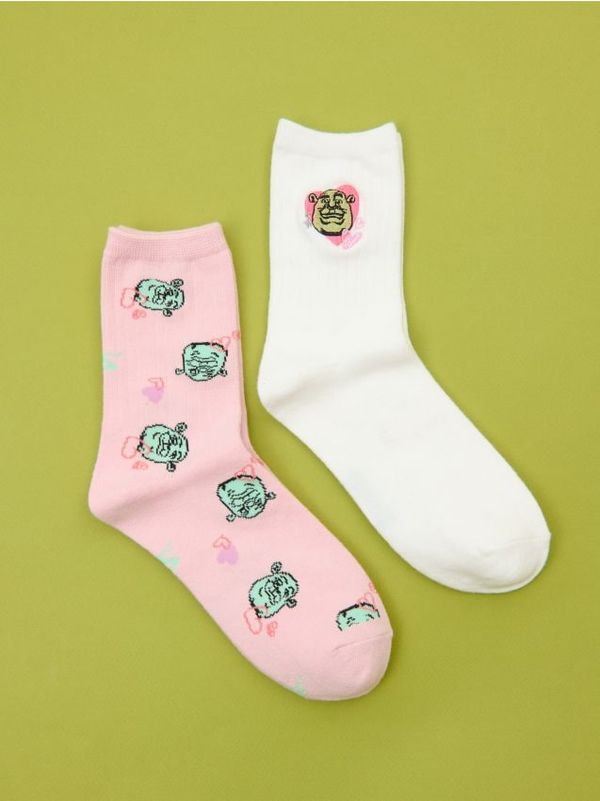 Sinsay Sinsay - Чорапи, 2 чифта - многоцветен