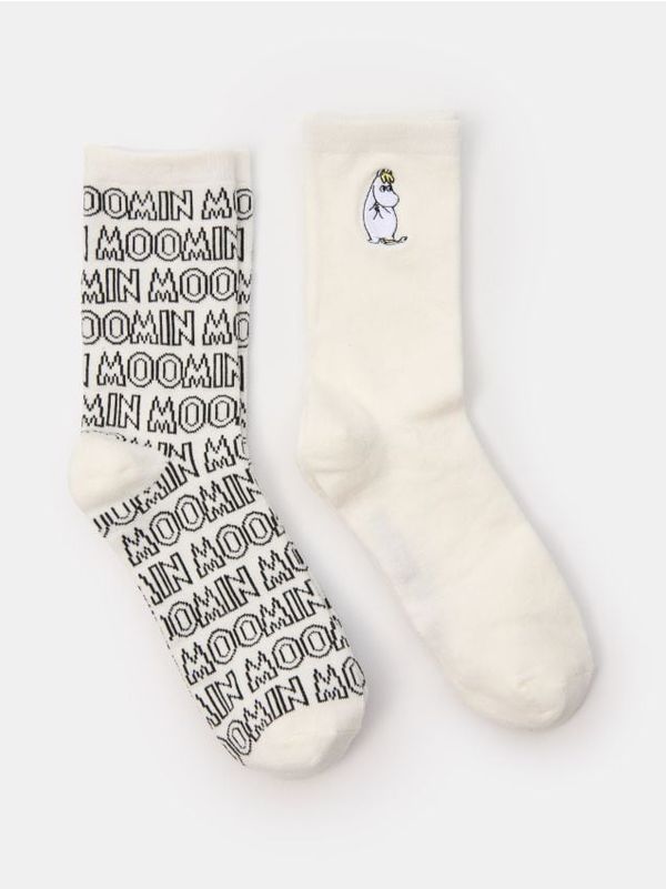 Sinsay Sinsay - Чорапи, 2 чифта The Moomins - многоцветен