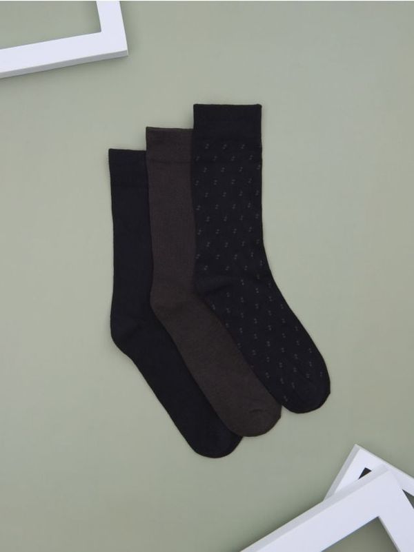 Sinsay Sinsay - Чорапи, 3 чифта - черeн