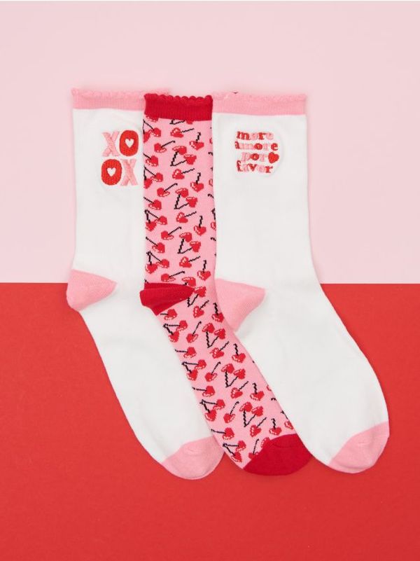 Sinsay Sinsay - Чорапи, 3 чифта - многоцветен