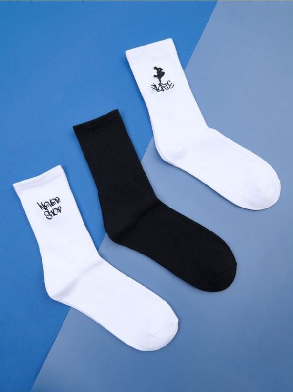 Sinsay Sinsay - Чорапи, 3 чифта - многоцветен