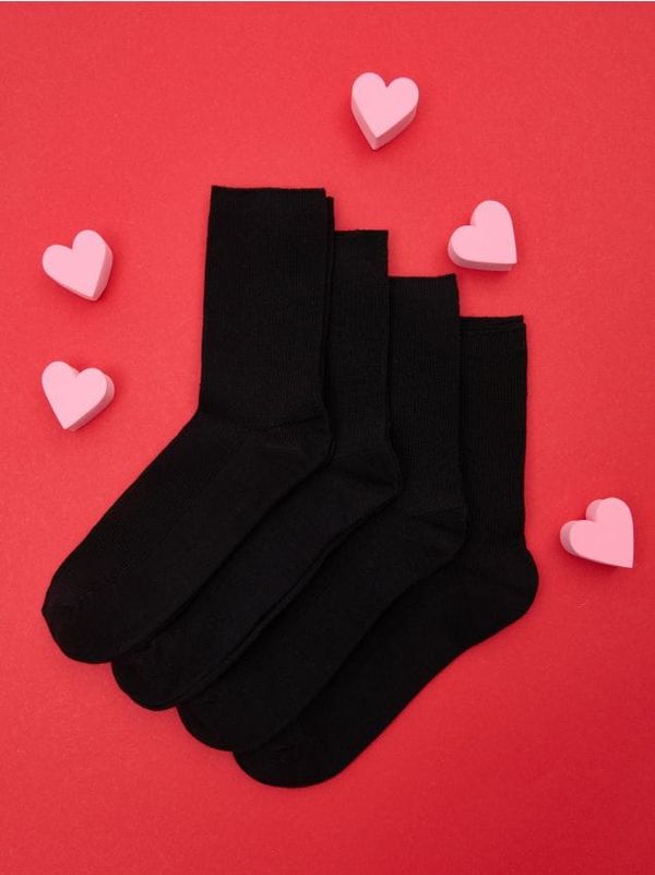 Sinsay Sinsay - Чорапи, 4 чифта - черeн